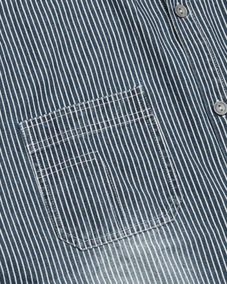 Striped Short Sleeve Shirt N0805