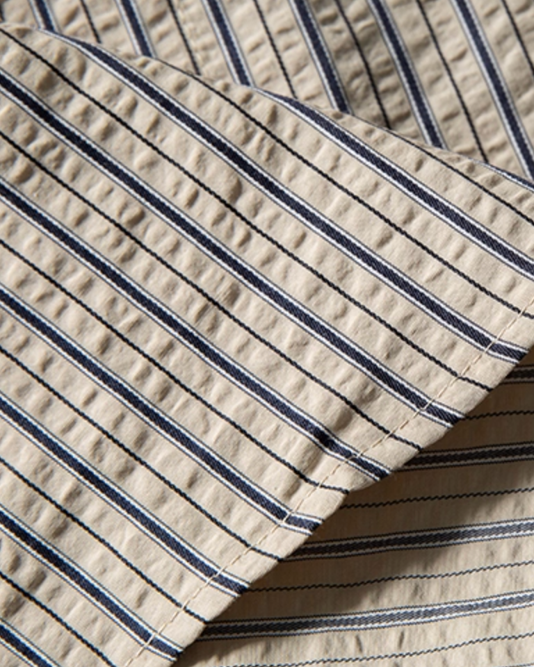 Retro Stripe Couple Shirt N0807