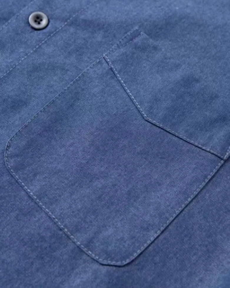 Relaxed Silhouette Basic Shirt N0908