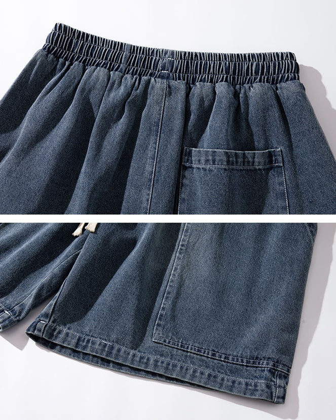 Wide Silhouette Denim Pants N0778