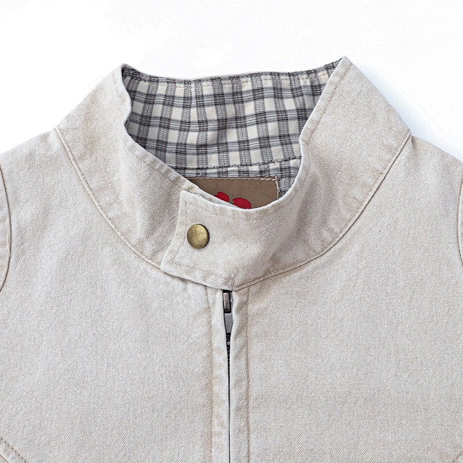 Curved Panel Work Design Jacket N0947