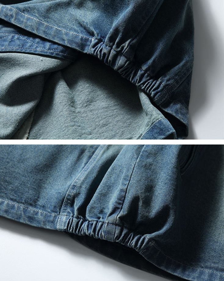 Faded Wash Casual Jacket N0671