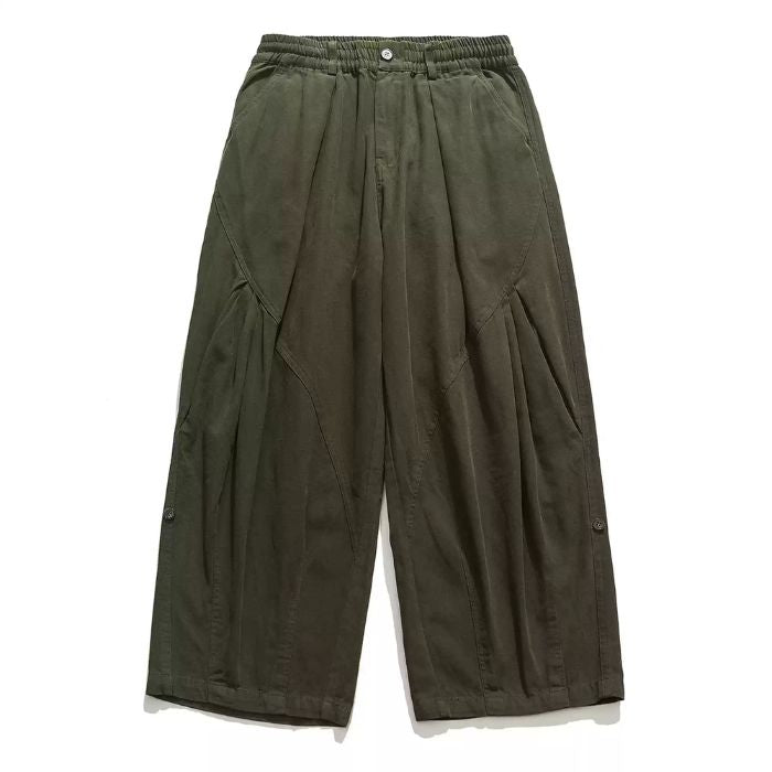 American Loose Wide-leg Pants N0482