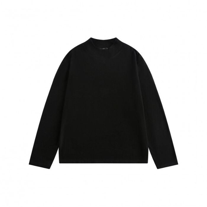 Solid Color Long-sleeved T-shirt N0569