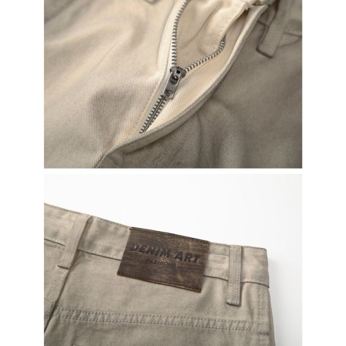 Dirty Loose Straight Jeans N0576