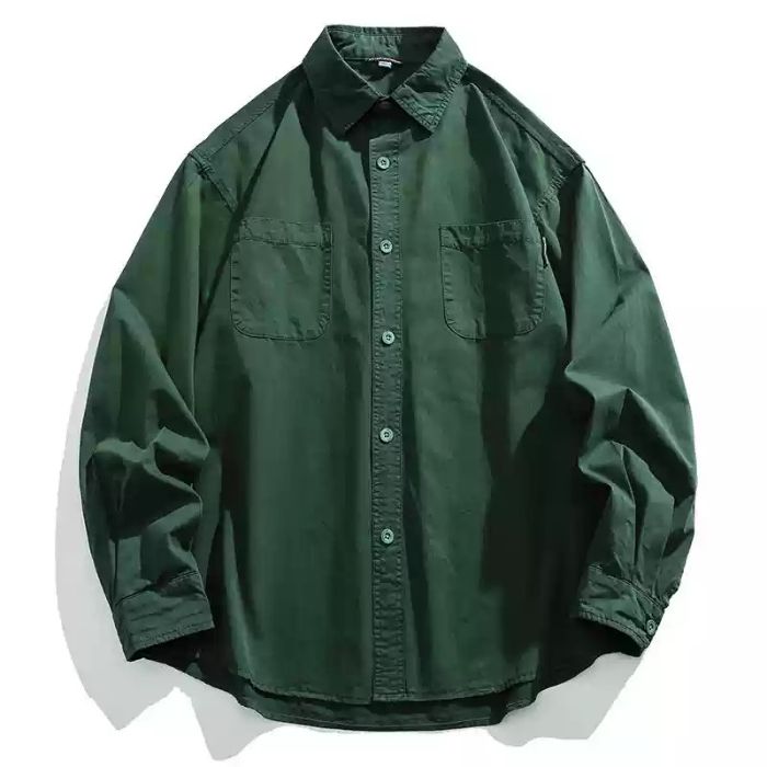 Loose Long Sleeve Shirt N0579