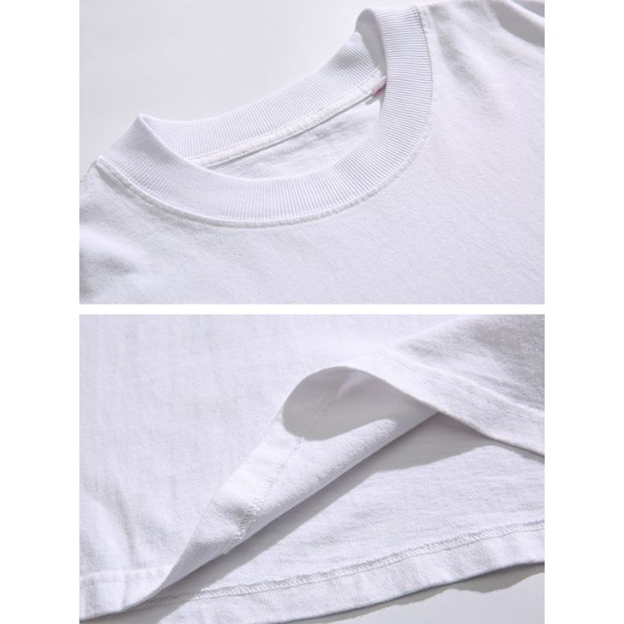 Loose Crew Neck Long-sleeved T-shirt N0580