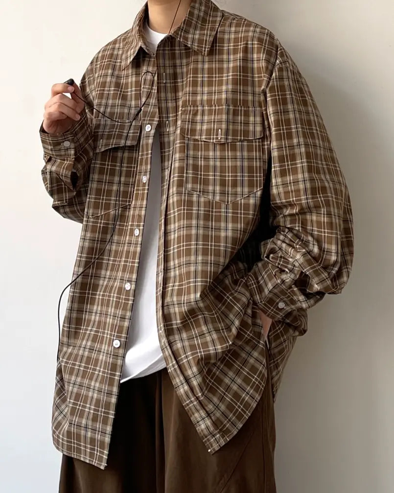 Classic Check Work Shirt N0673