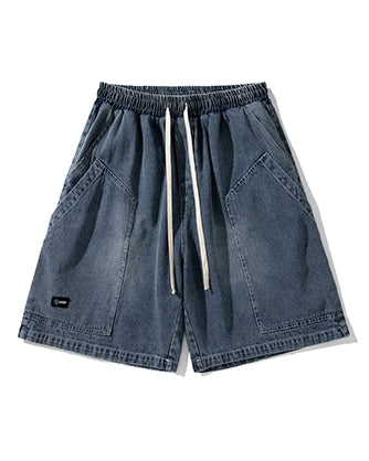 Wide Silhouette Denim Pants N0778