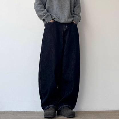 Wide Straight Volume Pants N1004