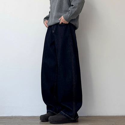 Wide Straight Volume Pants N1004