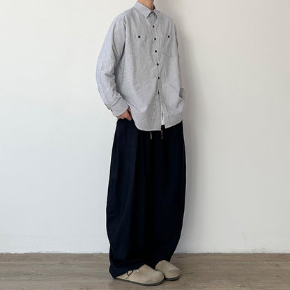 Minimal Line Silhouette Shirt N1068