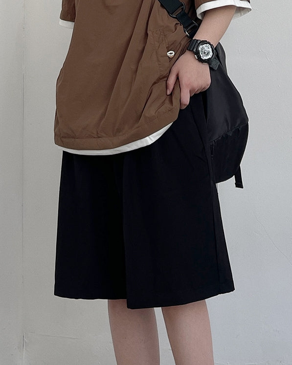 Straight Cut Standard Half Pants N0776