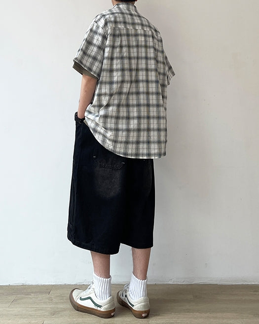 Classic Check Relaxed Shirt N0755