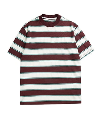 Retro Line Wide Silhouette Short Sleeve T-shirt N0738