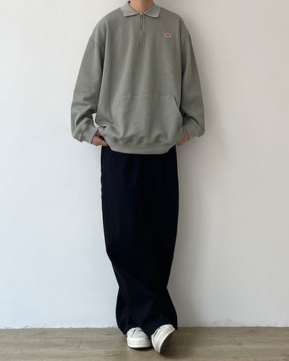 Wide Retro Straight Casual Pants N0600