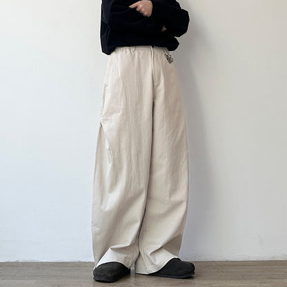 Balloon Silhouette Wide Pants N1074