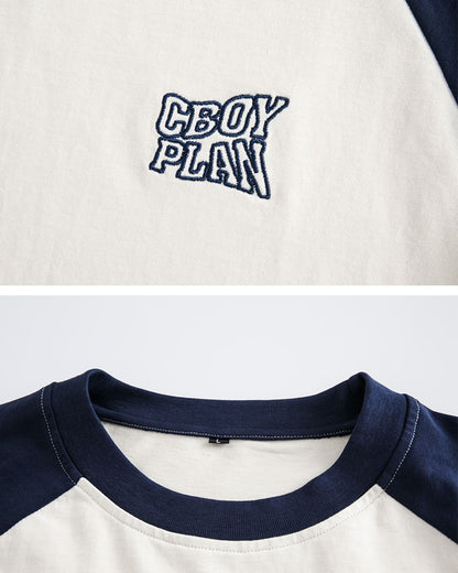 Street Style Contrast T-Shirt N0765