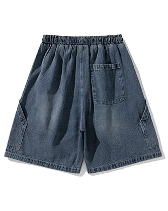 Wide Silhouette Denim Pants N0778