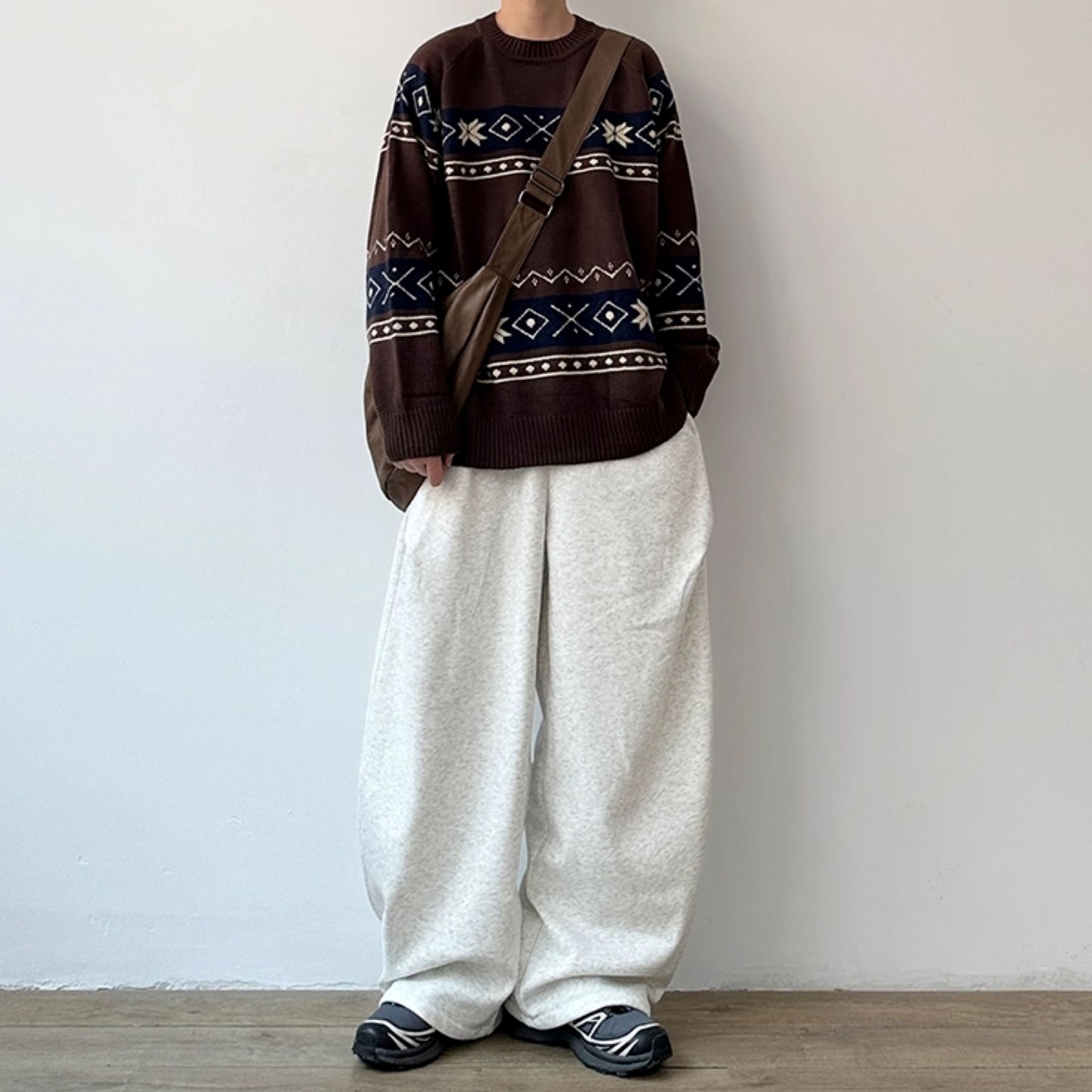 Nordic Line Knit Sweater N0982