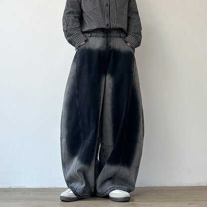 Gradient Wide Denim Pants N1070