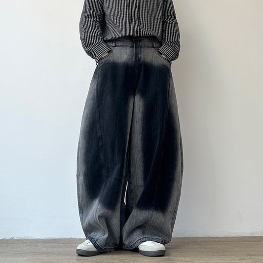 Gradient Wide Denim Pants N1070