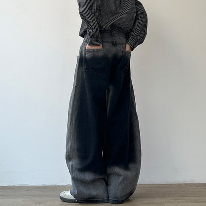 Gradient Wide Denim Pants N1070