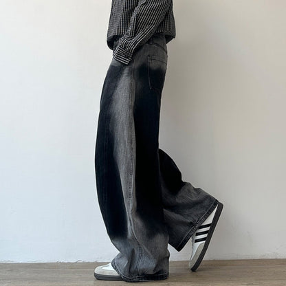 Gradient Wide Denim Pants N1070
