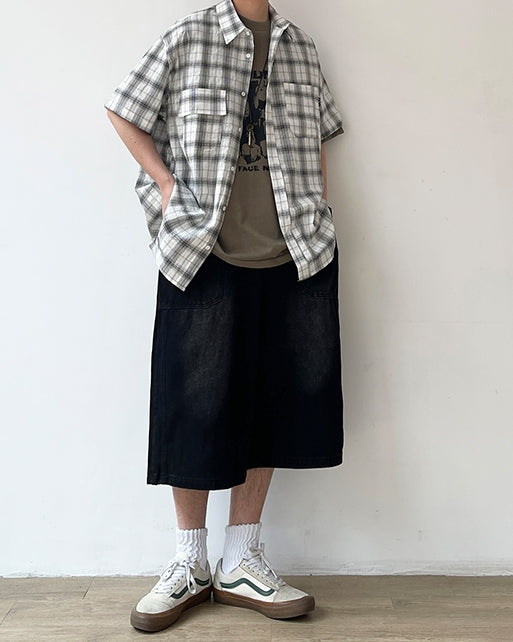 Classic Check Relaxed Shirt N0755