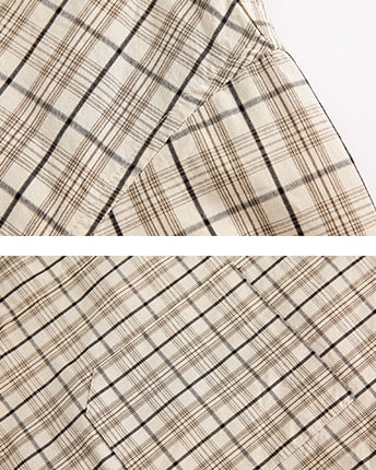 Country Taste Natural Check Shirt N0641