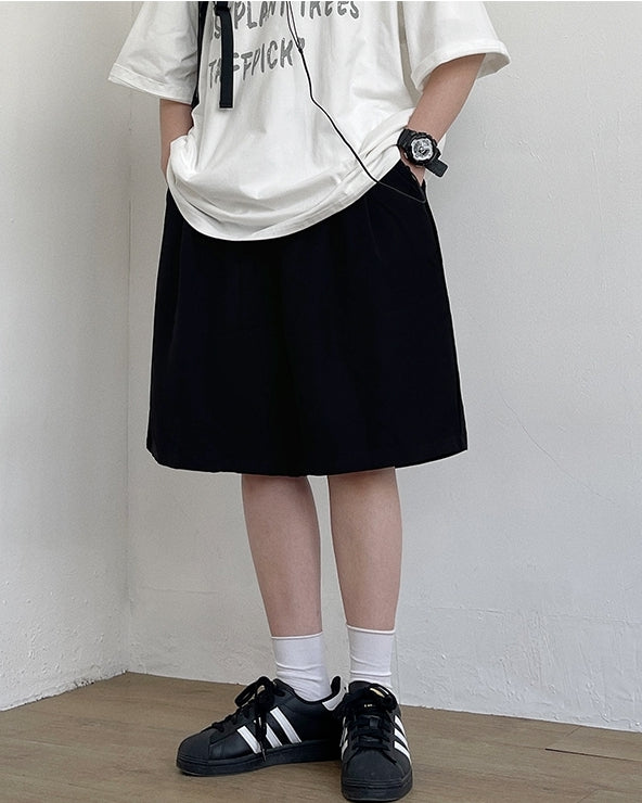 Straight Cut Standard Half Pants N0776