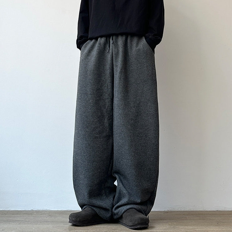 Wide Silhouette Drawstring Pants N1015