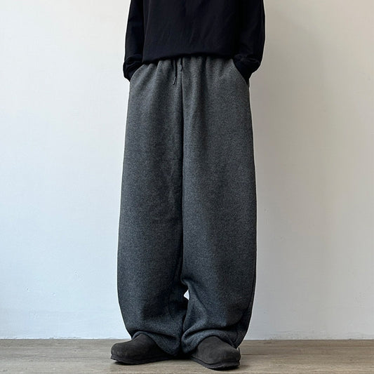 Wide Silhouette Drawstring Pants N1015