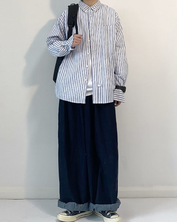 Natural Silhouette Long Shirt N0733