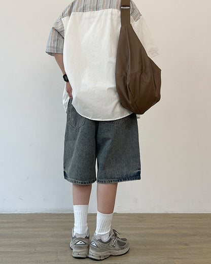 Straight Line Casual Jeans N0742