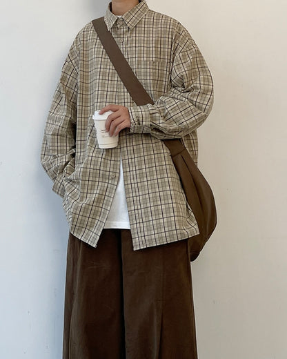 Country Taste Natural Check Shirt N0641