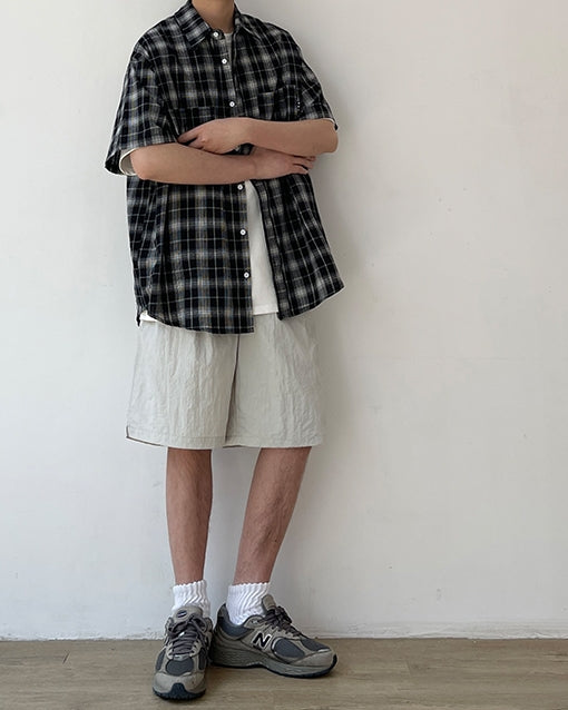 Classic Check Relaxed Shirt N0755