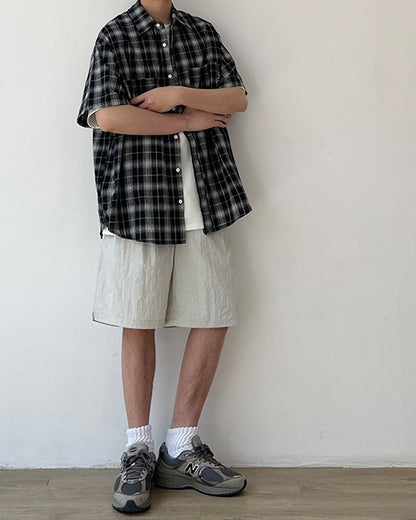 Classic Check Relaxed Shirt N0755