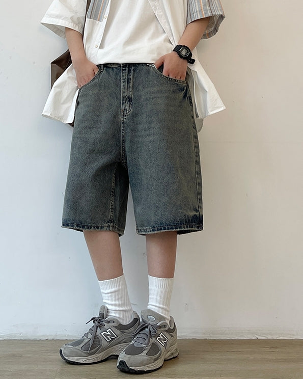 Straight Line Casual Jeans N0742