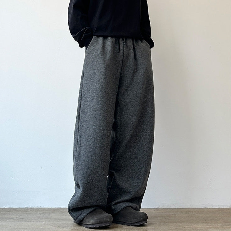 Wide Silhouette Drawstring Pants N1015