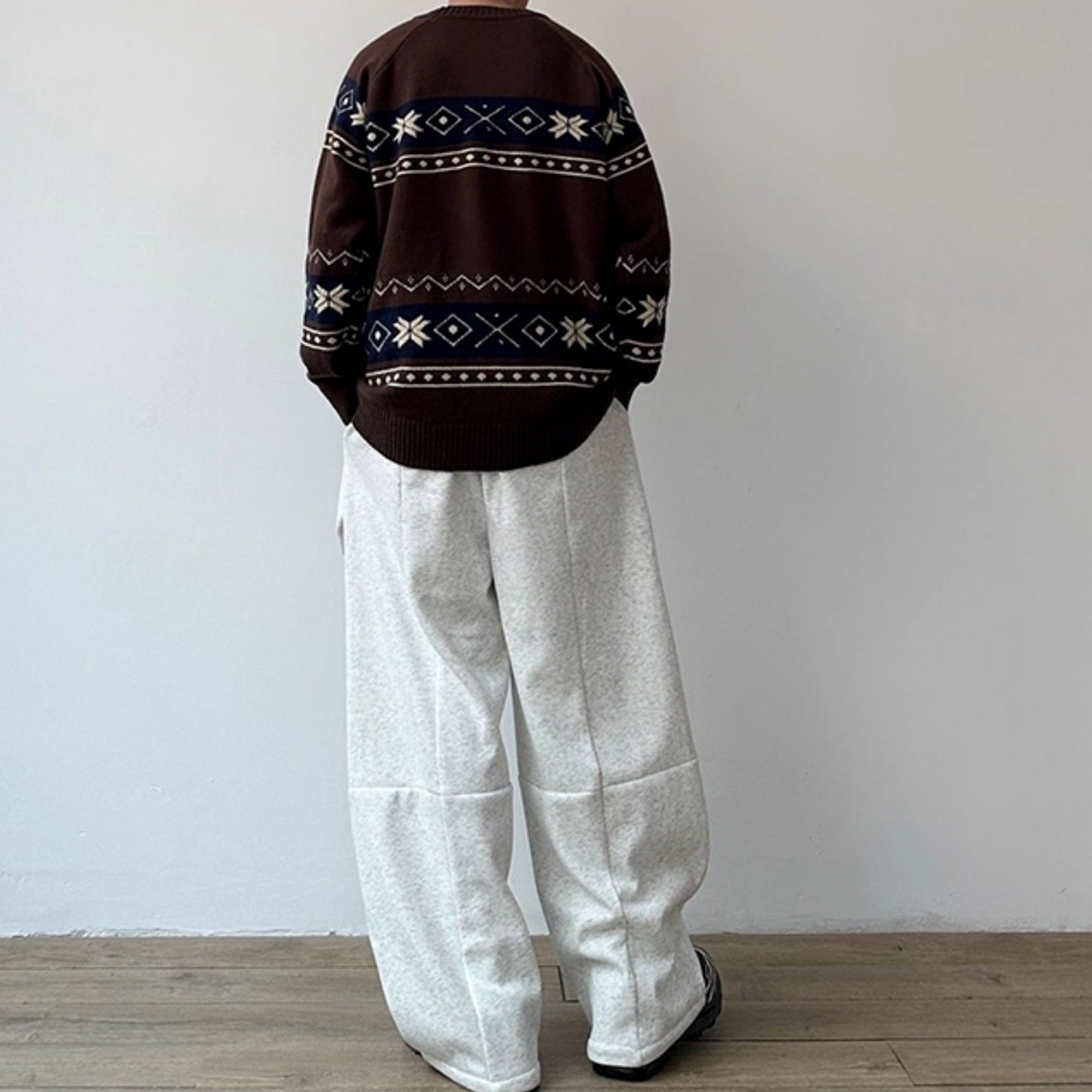 Nordic Line Knit Sweater N0982