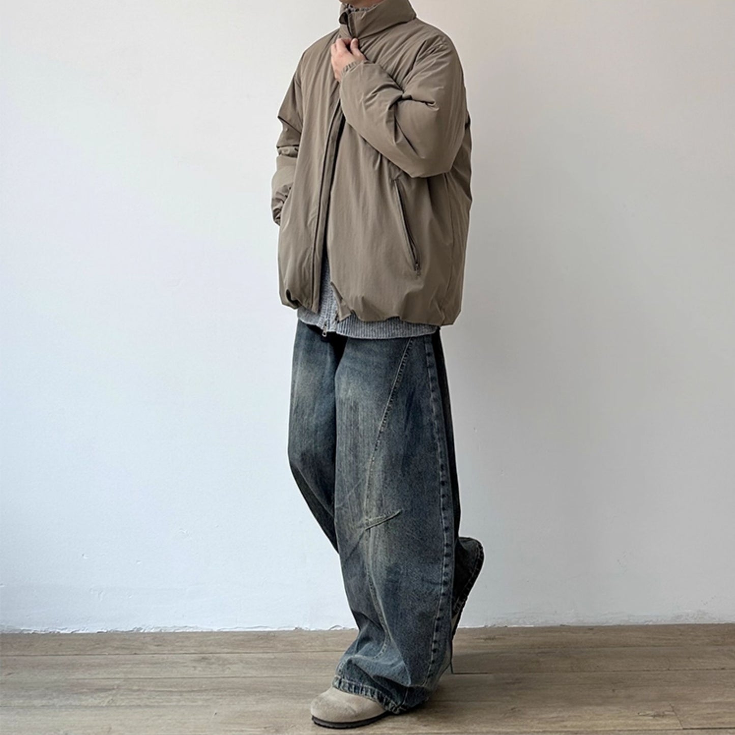 Smooth Line Volume Jacket N0986