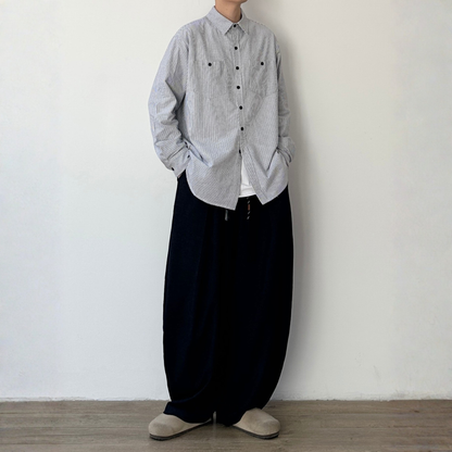 Minimal Line Silhouette Shirt N1068