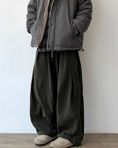 Drape Form Wide Pants N0682