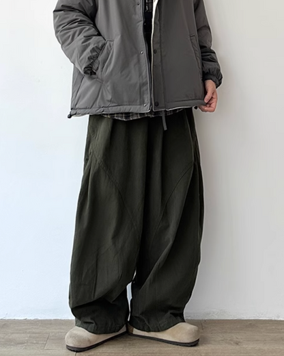 Drape Form Wide Pants N0682