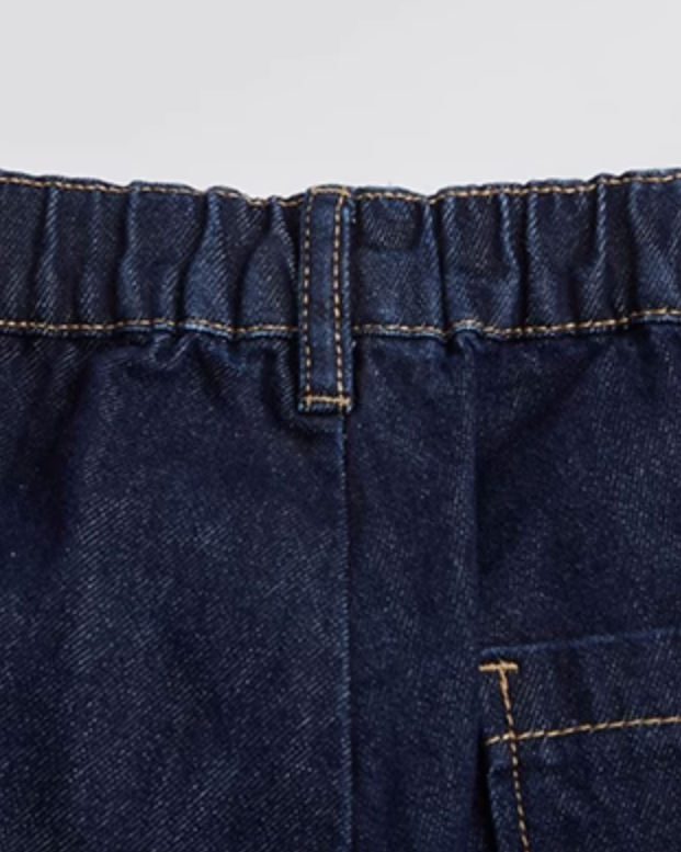 Retro Wide-Leg Denim Jeans N0683