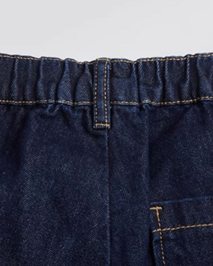 Retro Wide-Leg Denim Jeans N0683