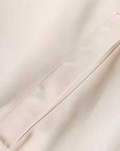 Minimal Design Zip Blouson N0693