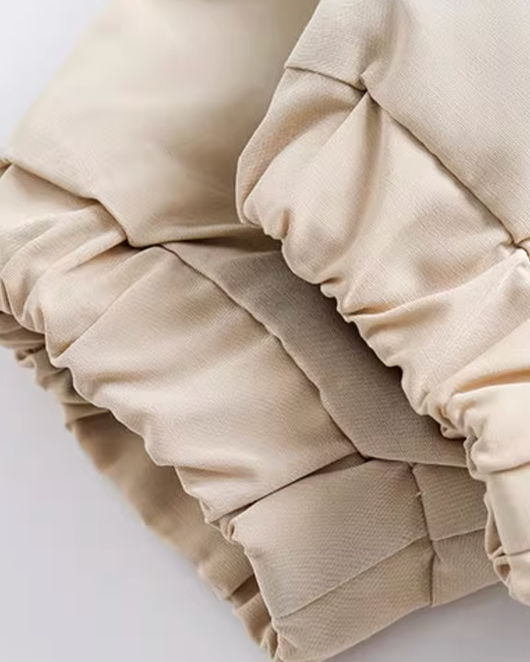 Minimal Design Zip Blouson N0693