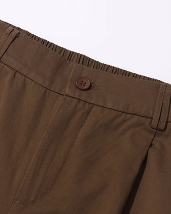 Loose Wide-Leg Work Pants N0711